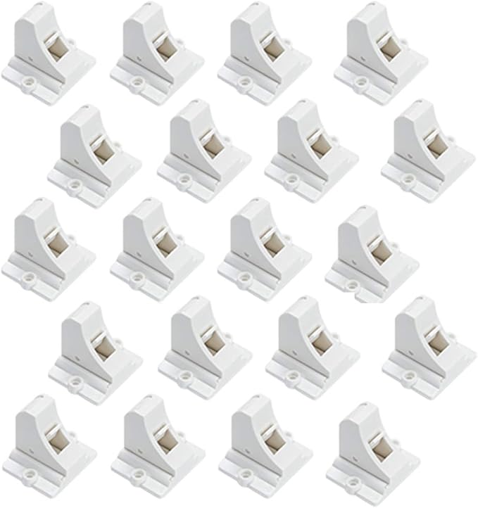 20 Pack Magnetic Cabinet Locks Baby Proofing - Vmaisi Children Proof Cupboard Drawers Latches - Adhesive Easy Installation