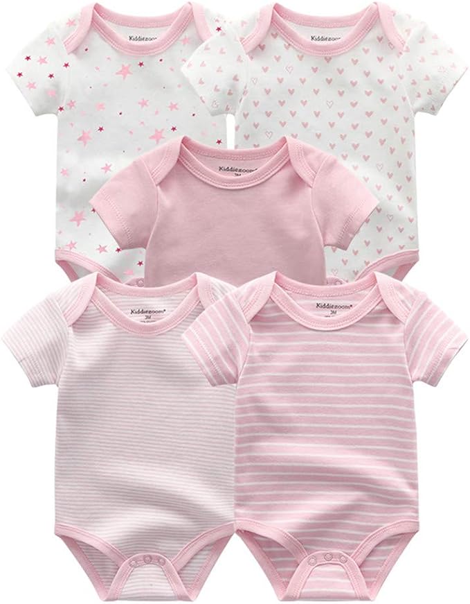 Kiddiezoom Unisex Baby Layette Essentials Giftset Clothing Set 19-Piece For Newborn Baby