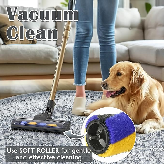 jinchan Round Rug 5ft Washable Circle Soft Rug - Low Pile Vintage 5'Round Indoor Grey Floral Print Stain Resistant Boho Carpet Ultra-Thin Non-Slip for Entryway Nursery Bedroom Dining Room Kitchen