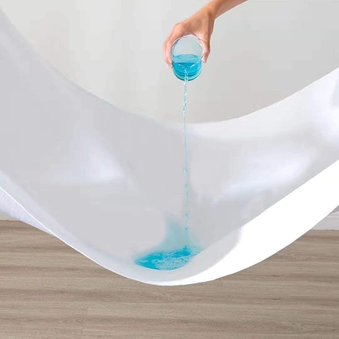 2 Pack Waterproof Crib Mattress Protector Pad, 34" x 54", Washable, Reusable Flannel Protector Pad for Baby, Toddler, Elders and Pets