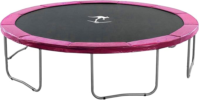 Kangaroo Hoppers Universal 12/14/15FT Trampoline Replacement Safety Pad, Waterproof Surround Spring Foam Cover for Round Frame