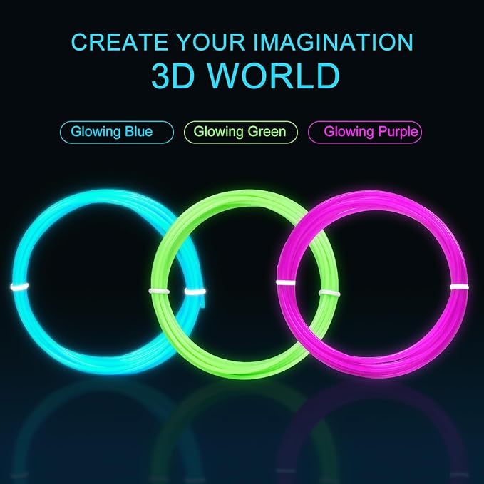 28 Colors 3D Pen Filament Refills Compatible with SCRIB3D MYNT3D PIKA3D 3D Pen for KidsPer Color 10 Feet 1.75mm PLA 3D Printing Pen Filament Refills, NOT FIT 3Doodler Start Pen