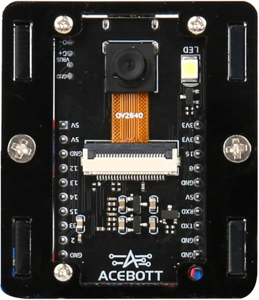 3MP Camera Expansion Pack Smart Car Starter Kit, Robotics Kit for Kids Ages 8-12 12-16, STEM Toys Coding Robot Kit for Teens & Adults(QD002)