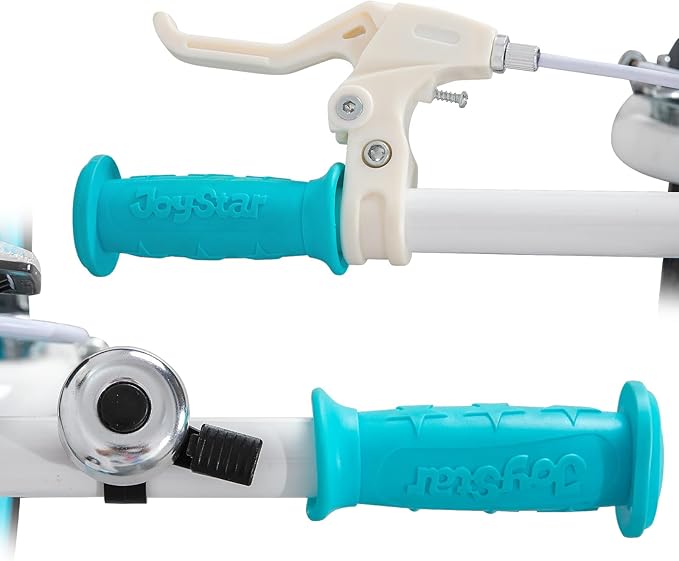 JOYSTAR 16 Inch Balance Bike for Toddlers and Kids Ages 4-7 Years Old Boys and Girls - Sport Kids Balance Bike with Handbrake - No Pedal Training Bicycle