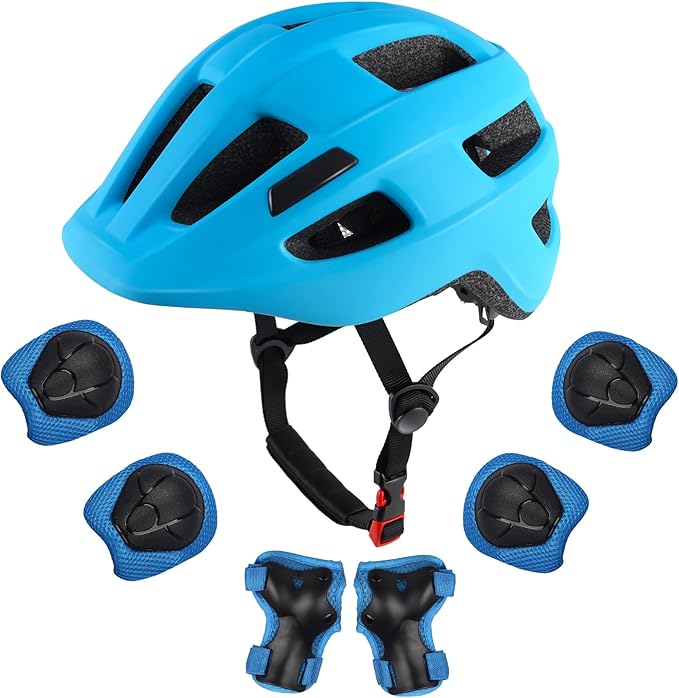 Kids Bike Helmet for Ages 1-8 Years, Adjustable Toddler Boys and Girls Helmets, Lightweight Child Infant Bicycle Cycling Scooter Sports Helmet 48-54cm