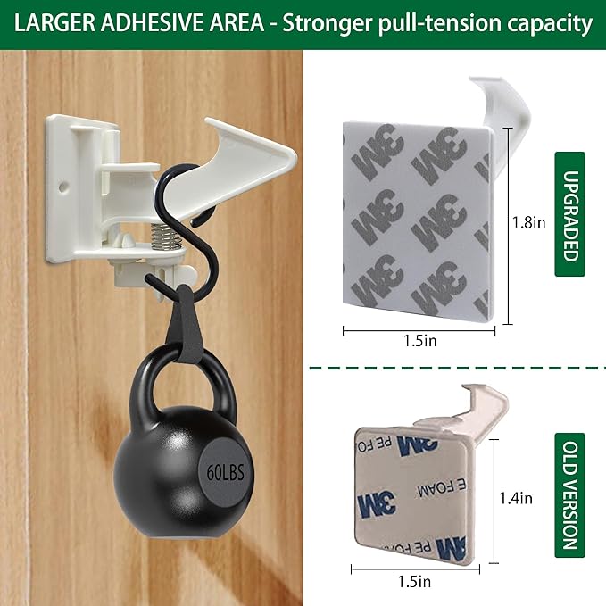 10 Pack 3.5 Inches Longer Cabinet Locks for Babies Child Safety Latches - Vmaisi Baby Proofing Cabinets Drawer Lock with Adhesive Easy Installation