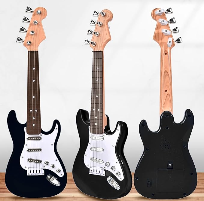 16inch Mini Guitar Toy for Kids and Beginners, Electric Guitar with Strap for Toddlers and Boys and Girls Instrument Toys