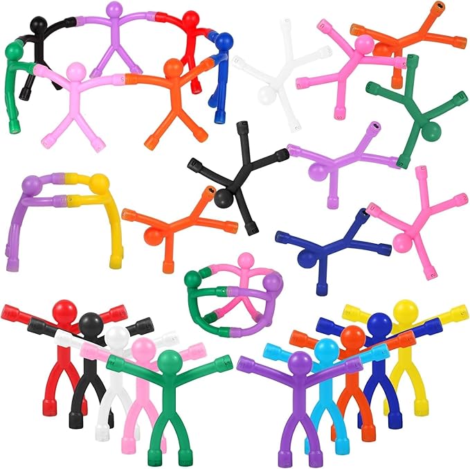 10 Pcs Colorful Magnetic Toys-Men, Kids Travel Toys, Office, Whiteboard Decoration