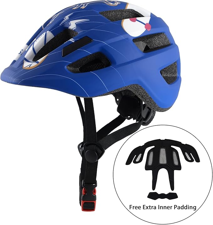 Kids Bike Helmet for Ages 1-8 Years, Adjustable Toddler Boys and Girls Helmets, Lightweight Child Infant Bicycle Cycling Scooter Sports Helmet 48-54cm