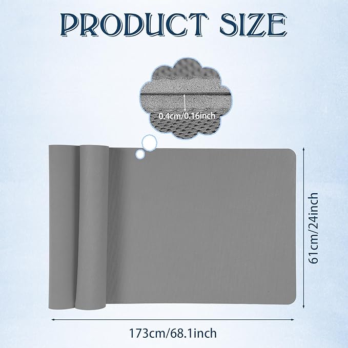 10 Pack Yoga Mats Bulk, 68'' x 24'' x 4mm Thick Yoga Mats for Kids and Adult Gym Mats Bundle Latex Free Exercise Mats with Non Slip Texture for Outdoor Yoga, Pilates or Workout