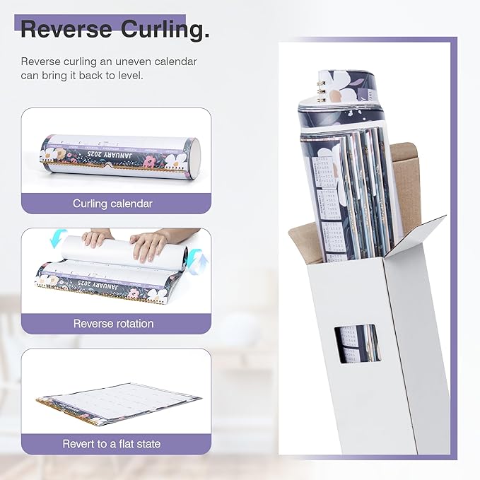 2025 Calendar, Wall Calendar 2025-2026 (17"x22") with Lines, Monthly Calendar from Jan 2025 to Jun 2026, Vertical Large Monthly Family Calendar 2025 for Wall, Calendario 2025