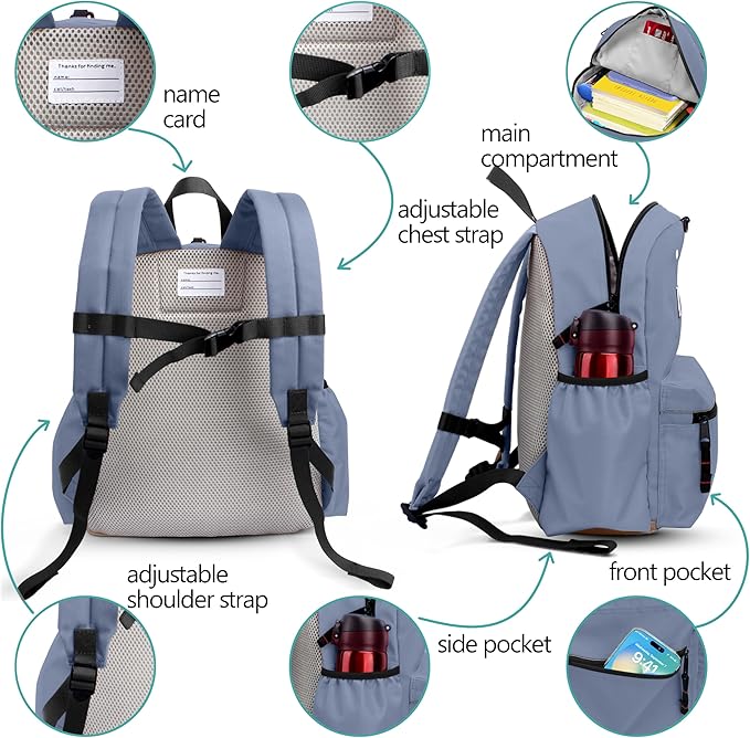 Kids Backpack for Boys: Boys Backpack 6-10 - Kindergarten Elementary School Bookbag for Boy