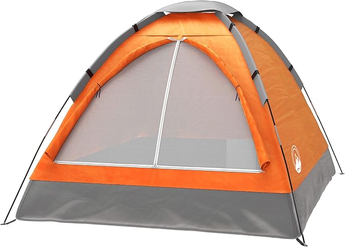 2-Person Dome Tent – Easy Set Up Shelter with Rain Fly and Carrying Bag for Camping