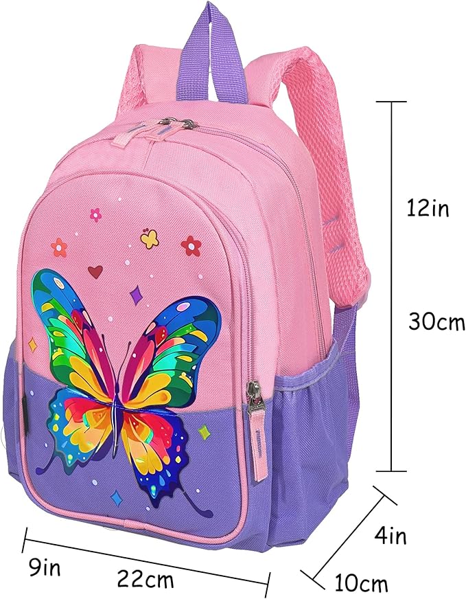 12 Inch Kids Toddler Preschool Travel Backpack Cute Cartoon Daypack