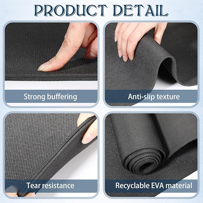 10 Pack Yoga Mats Bulk, 68'' x 24'' x 4mm Thick Yoga Mats for Kids and Adult Gym Mats Bundle Latex Free Exercise Mats with Non Slip Texture for Outdoor Yoga, Pilates or Workout