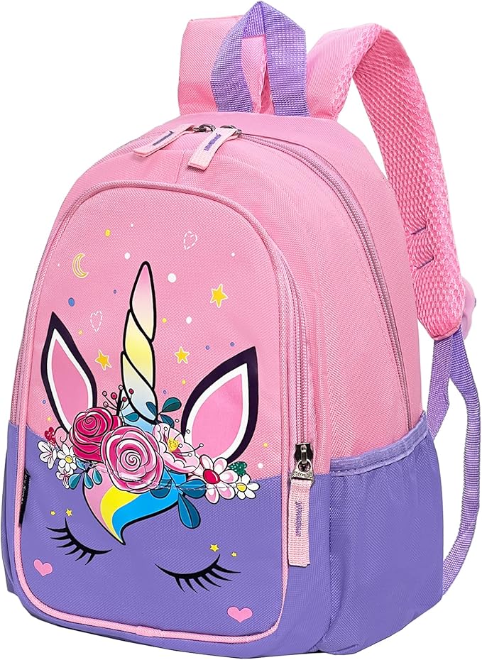 12 Inch Kids Toddler Preschool Travel Backpack Cute Cartoon Daypack