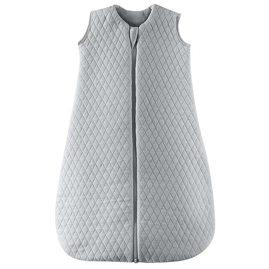 JELLYMONI Baby Sleep Sack TOG 2.5, 12-18 Months Winter Baby Wearable Blanket, 100% Cotton Infant Sleeping Sack 2-Way Zipper Warm Quilted Sleepsack